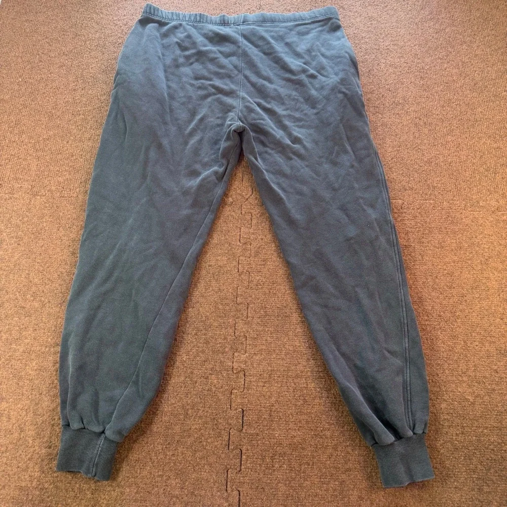 A+ Vintage Authentic Gucci Sweatpants Mens Gray Cotton Joggers Made in Italy